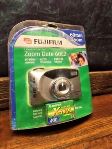 Fujifilm Zoom Date 60EZ - 35mm Point & Shoot Film Camera - Tested & Working - Picture 1 of 4