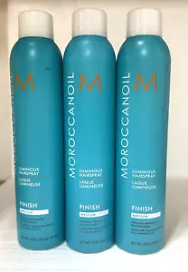 *NEW** 3 PACK Moroccanoil Moroccan Oil MEDIUM Hairspray 10 Oz - Picture 1 of 2