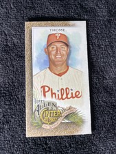 2022 TOPPS ALLEN & GINTER MINI BROWN BORDER #232 Jim Thome