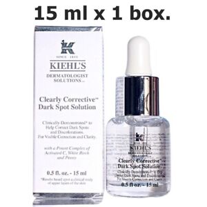 Kiehl's Clearly Corrective Dark Spot Solution 0.5 fl. oz. - 15 ml x 1 box.