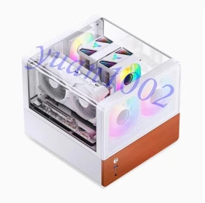 NEU Jonsbo V12 White Mini Case MATX/Typ-C Schnelle Lieferung - Bild 1 von 6