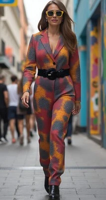 Lo último Mujeres Cinturón Voluminoso Ancho Elástico Tela Negra Cintura Grande Hebilla Redonda XS S M Foto 1 de 4