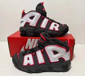 Nike Air More Uptempo 'Medium Ash Siren Red White' DH9723-200 - Picture 1 of 14