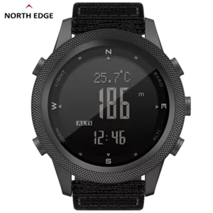 APACHE-46 Men Digital Watch Outdoor Sports Run Swim Watches Barometer Compass - Picture 1 of 11