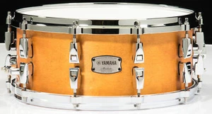 Yamaha Absolute Hybrid Maple 14x6 Snare - Vintage Natural - Picture 1 of 7