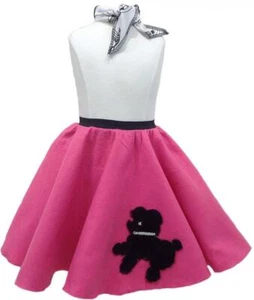 Toddler Poodle Skirt with Scarf - Picture 1 of 12