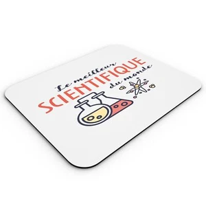 Tapis de Souris Idée Cadeau Le Meilleur Scientifique du Monde Science Physique - Photo 1/2