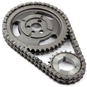 For 5.7L GM SBC V8 CHEVY HD DOUBLE ROLLER TIMING CHAIN 283 305 327 - Picture 1 of 6