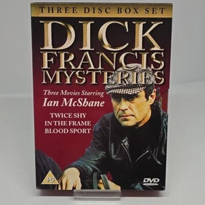Dick Francis Mysteries: Twice Shy + In the Frame + Blood Sport DVD Ian McShane - Picture 1 of 2
