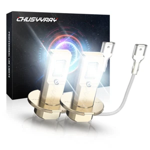 H3 LED Fog Light Bulb Conversion Kit Super Bright Canbus Super white High Power - Picture 1 of 13