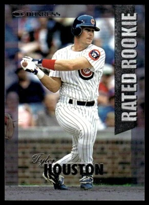 1997 Donruss Rated Rookies Tyler Houston Chicago Cubs #12 R36 - Image 1 of 2