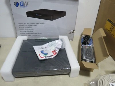 GW Security 16 Channel 12 CAMERA 8 MP POE BULLET CAMERA GW8856IP W/GW7816ENP NVR - Image 1 of 4