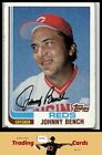 1982 Topps #400 Johnny Bench Cincinnati Reds Baseball Card Vg Hof