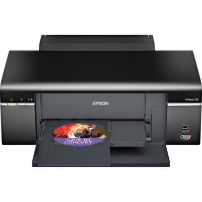 Epson Artisan 50 Color Inkjet Printer for Disc and Paper Printing - Image 1 of 2