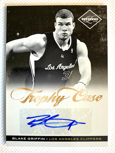 2011/12 BLAKE GRIFFIN TROPHY CASE AUTO LIMITED #6 SP #D 25/25 ! SIGNATURES H433