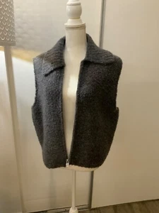 MARC O POLO Boucle Weste Strickjacke Gr. XL grau neu mit Etikett - Bild 1 von 8