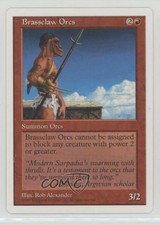 1997 Magic: The Gathering - Core Set: 5th Edition Brassclaw Orcs 2k3
