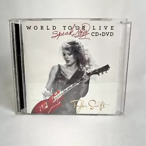 Taylor Swift World Tour Live Speak Now CD DVD 2011 Big Machine NICE - Picture 1 of 12