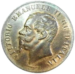 Savoia-Regno d'Italia (VITT.Emanuele II) 5 C. 1867 NAPOLI - Picture 1 of 5