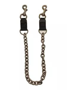 GUCCI Cartera Cadena Plata Hombre Usado - Imagen 1 de 6