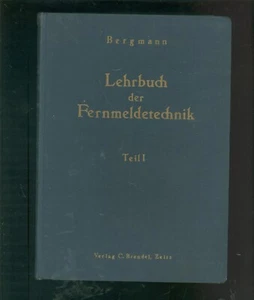 Lehrbuch der Fernmeldetechnik Teil 1, 1939 -B002C - Bild 1 von 2