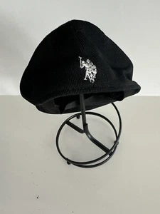 Vintage Men US Polo Assn beret cap Logo Size s/m BERET CAP black as pictured - Picture 1 of 14
