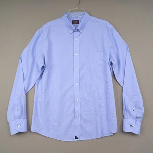 UNTUCKit Shirt Mens XL Blue Hillside Select Wrinkle Free Button Down Career - Picture 1 of 11
