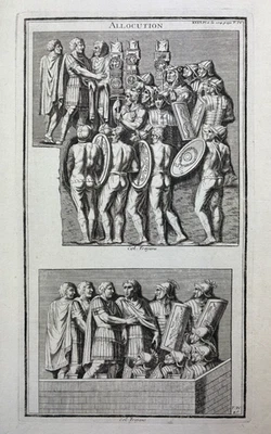  Kupferstich, Bernard de Montfaucon 1719 Trajanssäule in Rom - Bild 1 von 4