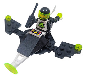 🔥LEGO Space Blacktron 1887 Scout Patrol Ship 100% COMPLETE - No Box / No Manual