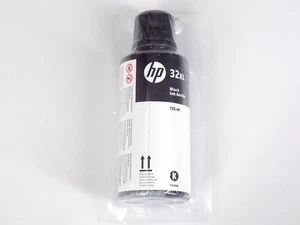 HP 32XL Schwarz Original Tintenflasche 135ml (1VV24A) für Smart Tank 5106, 7305 - Bild 1 von 1