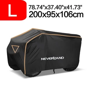 Large Heavy Duty Waterproof ATV Cover Fit For Polaris Honda Yamaha Can-Am Suzuki - Picture 1 of 9