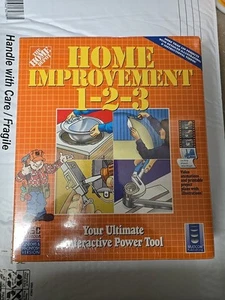Home Depot Home Improvement 1-2-3 CD-Rom - Picture 1 of 3