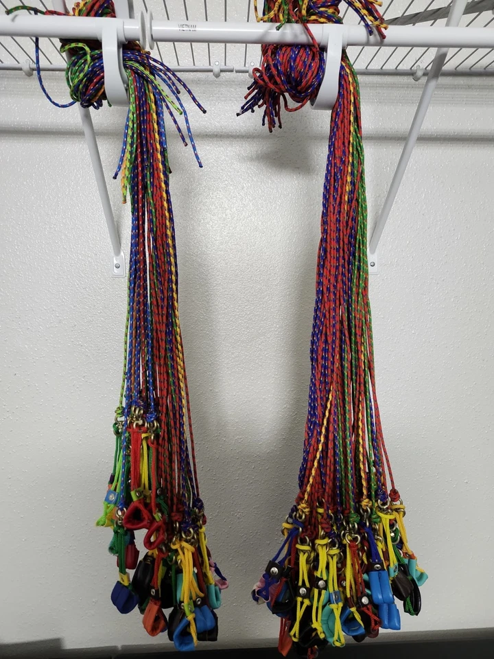 Tie Cords - Amarrodores para animales -TRABAS para GALLOS-Pack de 5 Foto 1 de 1