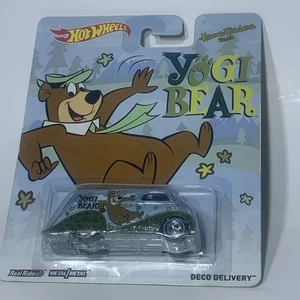 Hot Wheels Hanna-Barbera's - YOGI BEAR DECO DELIVERY Metall/Metall Real Riders - Bild 1 von 1