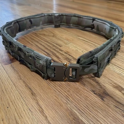 Cinturón de batalla UGF gris Ghost Gear con interior acolchado, multicámara, grande, 7013-5  Foto 1 de 3