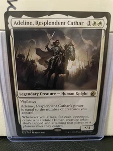 Adeline, Resplendent Cathar ~ Midnight Hunt NearMint NM Magic MTG 001/277 - Picture 1 of 3