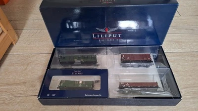 Liliput L240091 H0 Bauzugwagen-Set DB in OVP (RK) S2456 - Bild 1 von 2