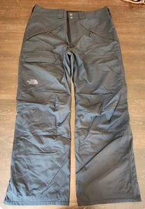 The North Face Dryvent Freedom Pants Men's Large Black Ski Snowboard Waterproof - Picture 1 of 6