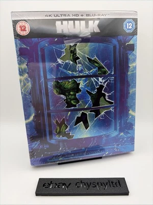 HULK 4K UHD BLU RAY STEELBOOK UK ZAVVI LTD ED NEW & SEALED 2003 - Image 1 of 4