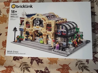 LEGO Bricklink Designer Brick Cross Train Station 910034 New Sealed Lot 2 - Image 1 of 4