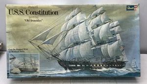 REVELL H-398 USS Constitution 1:96 Old Ironsides Model Ship Kit 1976 OPEN BOX - Picture 1 of 16