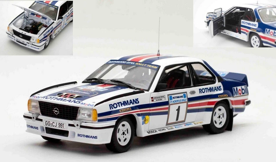 SunStar OPEL ASCONA 400 N.1 RALLY ACROPOLIS 1982 ROHRL-GEISTDORFER 1:18 - Immagine 1 di 1