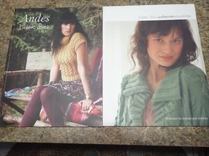 Lot of 2 - Debbie Bliss - Cashmerimo Collections and Andes knitting - Picture 1 of 10
