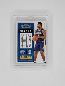 Zion Williamson 2020-21 Panini Contenders SEASON TICKET Base Card (no.58) NOP - Picture 1 of 2