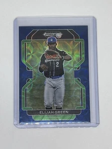 2022 Panini Prizm Draft Picks Elijah Green #PDP5 Navy Blue Kaleidoscope 14/15 - Picture 1 of 2
