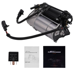 Air Suspension Air Compressor Pump + Relais for Auid A8 S8 D3 4E 4E0 616 005 G - Picture 1 of 11