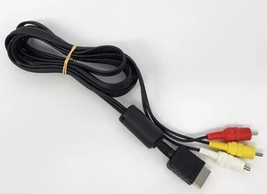 Sony Playstation AV / RCA / Video Cable - Original for PS 1 PS2 PS3 - Picture 1 of 2