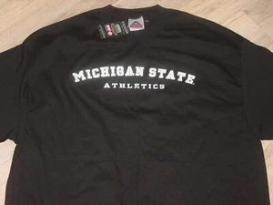 MSU MICHIGAN STATE University SPARTANS ATHLETICS T-Shirt NEW .... XLarge XL - Picture 1 of 7