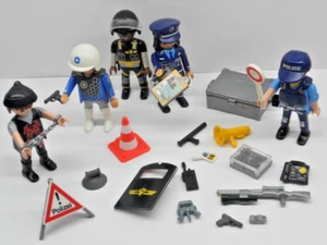 Polizisten auf Verbrecherjagd Zubehör Polizei Station Figuren Figur + Playmobil - Bild 1 von 1