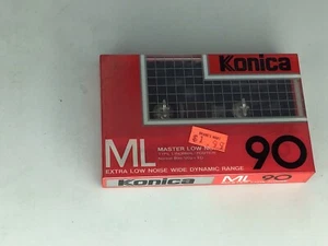 Nuevo sellado Konica ML 90 audio casete cinta en blanco - Imagen 1 de 2